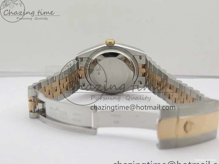 0123 TravelReady DateJust 36 SS RG 126201 BP Maker 1:1 Best Edition Silver Dial on Jubilee Bracelet 2506